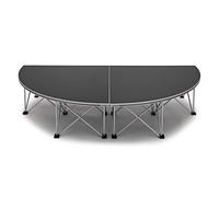 Half Circle Portable Stage Kit by Gear4music 40cm
