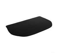 Half Circular Fireproof Pad for Fireplace and For wooden Carpet Protection with Silicone Coated Fiberglass Fabric Layers (19.7 * 39.4in)