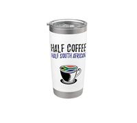 Half Coffee Half South African Heritage Stainless Steel Insulated Tumbler