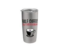 Half Coffee Half South Korean Heritage Stainless Steel Insulated Tumbler