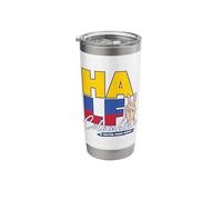 Half Colombian is Better Than None Colombia Stainless Steel Insulated Tumbler