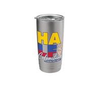 Half Colombian is Better Than None Colombia Stainless Steel Insulated Tumbler