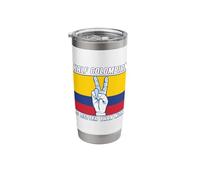 Half Colombian is Better Than None Colombia Stainless Steel Insulated Tumbler