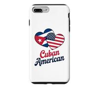 Half Cuban Half American Country USA Flag Cuba America Case for iPhone 7 Plus/8 Plus