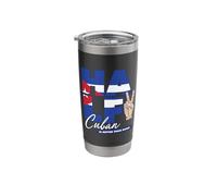 Half Cuban is Better Than None - Cuba Stainless Steel Insulated Tumbler