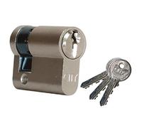 Half Cylinder City ISEO 30x10mm Nickel-Plated Brass - Varied V05 KCF001921-520930129V05