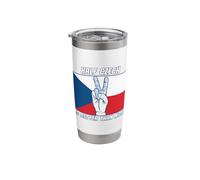 Half Czech is Better Than None Czech Republic Stainless Steel Insulated Tumbler