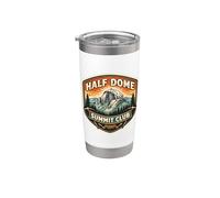 Half Dome Summit Club Mountain Peak Climber Climbing Hiking Stainless Steel Insulated Tumbler