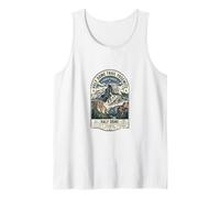 Half-Dome-Trail Yosemite-Nationalpark Hiking Badge Tank Top