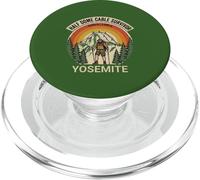 Half-Dome-Yosemite - Cable-Challenge Hiking Design PopSockets PopGrip for MagSafe