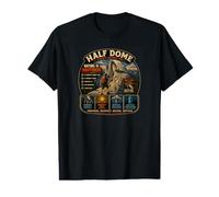 Half Dome Yosemite Hiking Safety Value Graphic T-Shirt