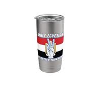 Half Egyptian is Better Than None Egypt Stainless Steel Insulated Tumbler