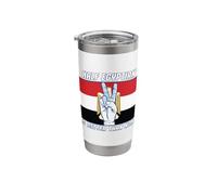 Half Egyptian is Better Than None Egypt Stainless Steel Insulated Tumbler