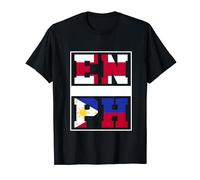 Half English half Filipino Mix Heritage England Philippines T-Shirt