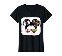 Half English Half Lithuanian Girl England and Lithuania Mix T-Shirt