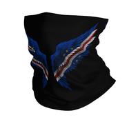 Half Face Headwear Cape Verde Cape Verdean Wing Flag Multifunctional Headwear Universal Hair Band For Running Men Sports