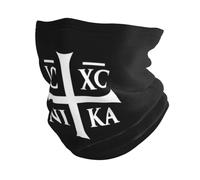 Half Face Headwear Christianity Ic Xc Nika Eastern Orthodox Durable Face Cover Universal Facial Decoration For Running Outdoor Yoga