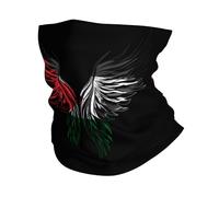 Half Face Headwear Palestine Palestinian Flag Tube Scarf Premium Face Protection For Hunting, Traveling, Fishing