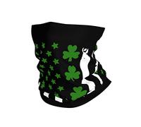 Half Face Headwear St. Patrick'S Day Big Irish American Flag Multifunctional Balaclava Quick Drying Facial Shield For Climbing Women Men