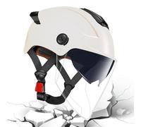 Half Face Helmet - 32 Cm Motorcycle Riding Gear, Double Visor Protective Headwear | Breathable ABS Shell Safety Equipment For Street Racing Motocross Scooter Sportbike Outdoor Riding Men Women
