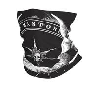Half Face Scarf Demon Skulls 6 Satan Mystical Magic Hell Gothic Black Novelty Face Shield Multifunctional Bandana for Running Workout 26X30cm