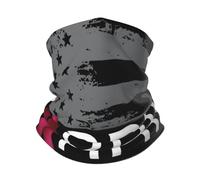 Half Face Scarf Multiple Myeloma Warrior Awareness Ribbon Us Flag Premium Neck Scarf Non-Slip Neck Warmer For Sports Running Women