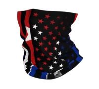 Half Face Scarf Retro Pride America Cuba Flag Comfortable Neck Gaiter Universal Facial Covering For Skiing Climbing Workout