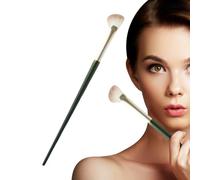 Half Fan Shaped Nose Shadow Brush Angled Scythe Concealer Soft Hair Makeup | Half-fan Shaped Cream Powder Highlighter Soft Hair Angled Scythe Concealer for Under Eye Blush Liquid Cosmetics