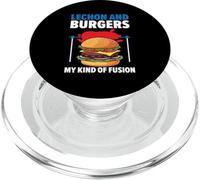 Half Filipino Half American USA Flag Filipino American PopSockets PopGrip for MagSafe