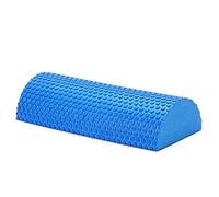 Half Foam Roller for Back, EVA Yoga Roller Back Exercise Shaft Yoga Column for Deep Tissue Muscle Massage, Blue