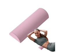 Half Foam Roller - Semi Cylinder with Non Slip, Deep Tissue Muscle Trigger Point Roller, Portable Exercise Conditioning Tool | for Pilates Cross Fit Gym Training Flexibility Mobility Ergonomic