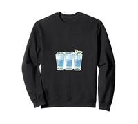 Half Full Half Empty Plant Person Rooting Cuttings Humor Sweatshirt