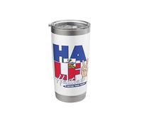 Half Haitian is Better Than None Haiti Stainless Steel Insulated Tumbler
