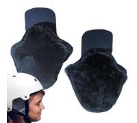 Half Helmet Ear Covers, Riding Helmet Ear Cover, Protective Ear Warmer Pads, Helmet Accessories, Warm Ear Covers For Riding, Helmet Ear Protection, Wind Noise Reduction Helmet Pads