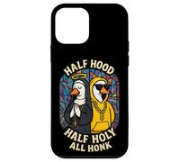 Half Hood Half Holy All Honk Funny Geese God's Silly Goose Case for iPhone 12 mini