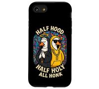 Half Hood Half Holy All Honk Funny Geese God's Silly Goose Case for iPhone SE (2020) / 7/8