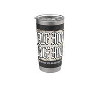 Half Hood Half Holy Tshirt Christian Jesus Ghetto God Funny Stainless Steel Insulated Tumbler