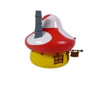 - Half house of the red Smurfs + stickers - Deagostini Collection - Height 15cms - To decorate with the stickers provided - RougeD / DMS3
