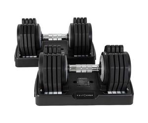 Half Human 25kg Adjustable Dumbbell Set