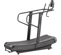 HALF HUMAN Curved Treadmill - Black & Grey, Silver/Grey,Black