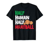 Half Human Half Meatball Italian Lover T-Shirt