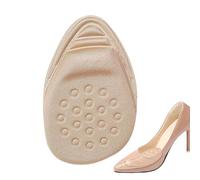 Half Insoles, Shoe Filler Pads, Toe Cushion Insoles, Anti-Slip Design, Adjusting Shoe Size and Feel, Compact and Easy to Carry, 12x7.5x1.1cm, Ideal for Women Use
