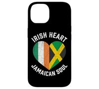 Half Irish Half Jamaican Soul Flag Mixed Heritage Roots Love Case for iPhone 14
