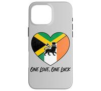 Half Irish Half Jamaican Soul Flag Mixed Heritage Roots Love Case for iPhone 16 Pro Max