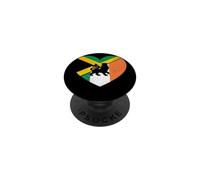 Half Irish Half Jamaican Soul Flag Mixed Heritage Roots Love PopSockets Adhesive PopGrip