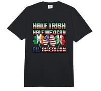 Half Irish Half Mexican Irish Mexican American Comfort Colors Adult Heavyweight T-Shirt
