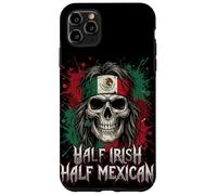 Half Irish Half Mexican Skull Biker Style Bandana Mex-Irish Case for iPhone 11 Pro Max