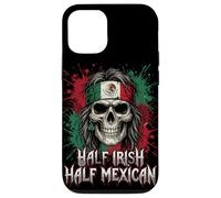 Half Irish Half Mexican Skull Biker Style Bandana Mex-Irish Case for iPhone 12/12 Pro