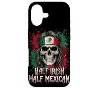 Half Irish Half Mexican Skull Biker Style Bandana Mex-Irish Case for iPhone 17