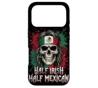 Half Irish Half Mexican Skull Biker Style Bandana Mex-Irish Case for iPhone 17 Pro